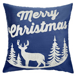 Kissenbezug Renifer Blau