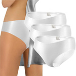 Damen-Slips Laser-Cut Weiß