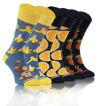 Feinste Baumwollsocken lang 3er-Pack