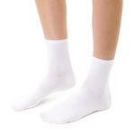 Frauensocken Kunst. 037 weiß Steven