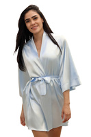 niebieski || SATIN BABYBLAU