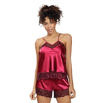 SATIN KASTANIENBRAUN