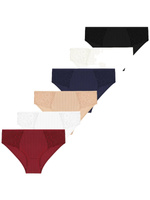 Damen Slips Set Mehrfarbig