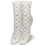 Damen Socken Wzorzyste 200 Ecru