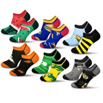 6X bunte Funny Kunstfüße. 81 Skarpol