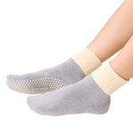 Frotteesocken Serie Antirutsch Grau