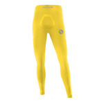 Sesto Senso Herren Thermoaktive Lange Unterhose – Atmungsaktive Nahtlose Sportleggings, Antiallergisch, Elastisch, Poliamid, Ideal für Wintersport, Farbe: Gelb