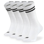 Lange Socken SKB04 Weiß Schwarz