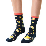 Weihnachtssocken in Weihnachtsmannform. 136 CO058 marineblau