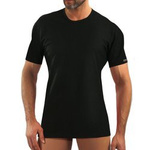 Herren T-Shirt Cobra Schwarz