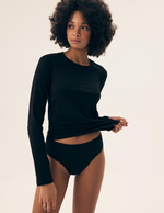 Langarm-T-Shirt Blau 2er-Pack