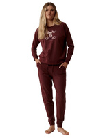 Damen-Schlafanzug Serie nlp-499 Rot