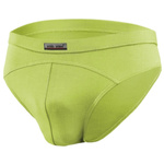 Sesto Senso Herren Slips Cadet – Bequeme Unterwäsche aus Mikromodal, Weicher Bund, Flache Nähte, Pflegeleicht, Pistaziengrün, Größe M, Für Männer