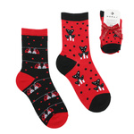 Socken für Frauen zum Valentinstag 2er-Pack