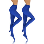 Sesto Senso Damen Strumpfhose Set – Blickdichte Microfaser Strumpfhosen 40 DEN, Weich und Komfortabel, Nahtlos, Perfekte Passform, Vielseitig, Rot, XL, 2er Pack