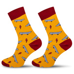 Herrensocken Avangard 0125 Skateboards Muster