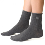 Damen Socken Serie Gemustert Grau