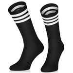 Super Retro Socken mit Aufschrift lang in 3 Streifen