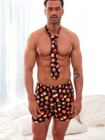 Boxershorts und Krawatte - Valentinstagsset