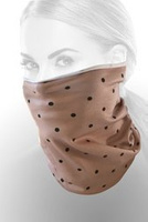 Sesto Senso Damen Komin – Vielseitiger Schal aus Elana, Atmungsaktiv, Antipilling, Ideal für jede Jahreszeit, Multifunktional als Maske, Stirnband oder Mütze, Komfortabel für Sport und Freizeit, Muster 21