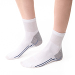 Sportsocken Serie Weiß