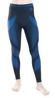 Sesto Senso Herren Thermo Active Thermohose – Antiallergisch, Atmungsaktiv, Nahtlos, Für Wintersport, Radfahren, Laufen, Nordic Walking, Blau
