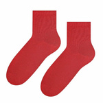 Frauensocken Kunst. 037 rot Steven