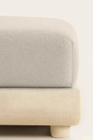 Frottee Bettlaken Taupe