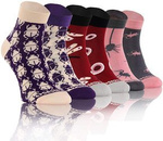 Bunte Socken Feinste Baumwolle 3er-Pack