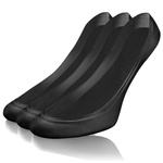 Sesto Senso Damen Ballerina Socken – Antirutsch Silikon, Baumwolle, Ideal für Pumps & Ballerinas, Weiß, 3er Pack, Bequem & Stabil, Laser Cut, Unsichtbare Mikrostoppen