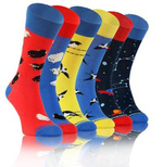 Feinste Baumwollsocken lang 3er-Pack