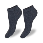 Glatte Damen-Socken, Farbe Blau, Größe 37-41