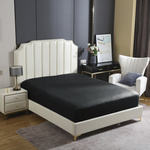 Spannbettlaken Serie Schwarz