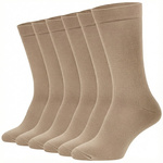 Gianna Herren Socken Glatt Beige