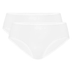 Atlantic Damen Hipster Figi Set – Komfortable Modal Unterwäsche, Atmungsaktiv, Schnelltrocknend, 2er Pack, Bequem und Umweltfreundlich, Ecru | Beige | Schwarz | Weiß