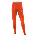 Sesto Senso Herren Thermoaktive Lange Sporthose CL42 – Atmungsaktive, Nahtlose Funktionsunterwäsche, Antiallergisch, Elastisch, Für Outdoor-Aktivitäten, Winter, Farbe: Orange, Poliamid, Neu