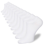 10x Herren Baumwollsocken glatt