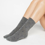 Socken Damen Serie Grau