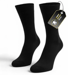 Herren-Socken Merinowolle Schwarz