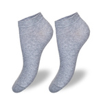 Glatte Damen-Socken, Farbe Blau, Größe 37-41