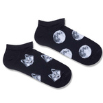 Sneaker Socken Serie 1108 Dunkelblau und Schwarz