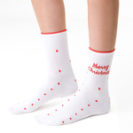 Weihnachtssocken in Weihnachtsmannform. 136 CO058 marineblau