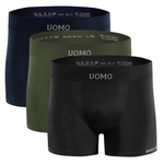 3x Nahtlose Herren Boxershorts Solar