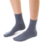 Frauensocken Kunst. 037 dunkelgrau Steven