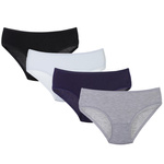 Baumwollslips für Mädchen 4er-Pack Super Preis