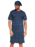 Herren Nachthemd Serie 109 Blau