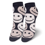 Big Smile Socken für Frauen, Farbe Schwarz, Größe 37-41