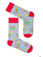 Mario Super Dad Herrensocken, Farbe Kornblume, Größe 42-46