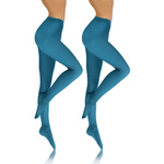 Blickdichte Strumpfhose Hiver 40DEN Rot