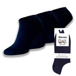 Socken Halb-Frottee Supima Blau